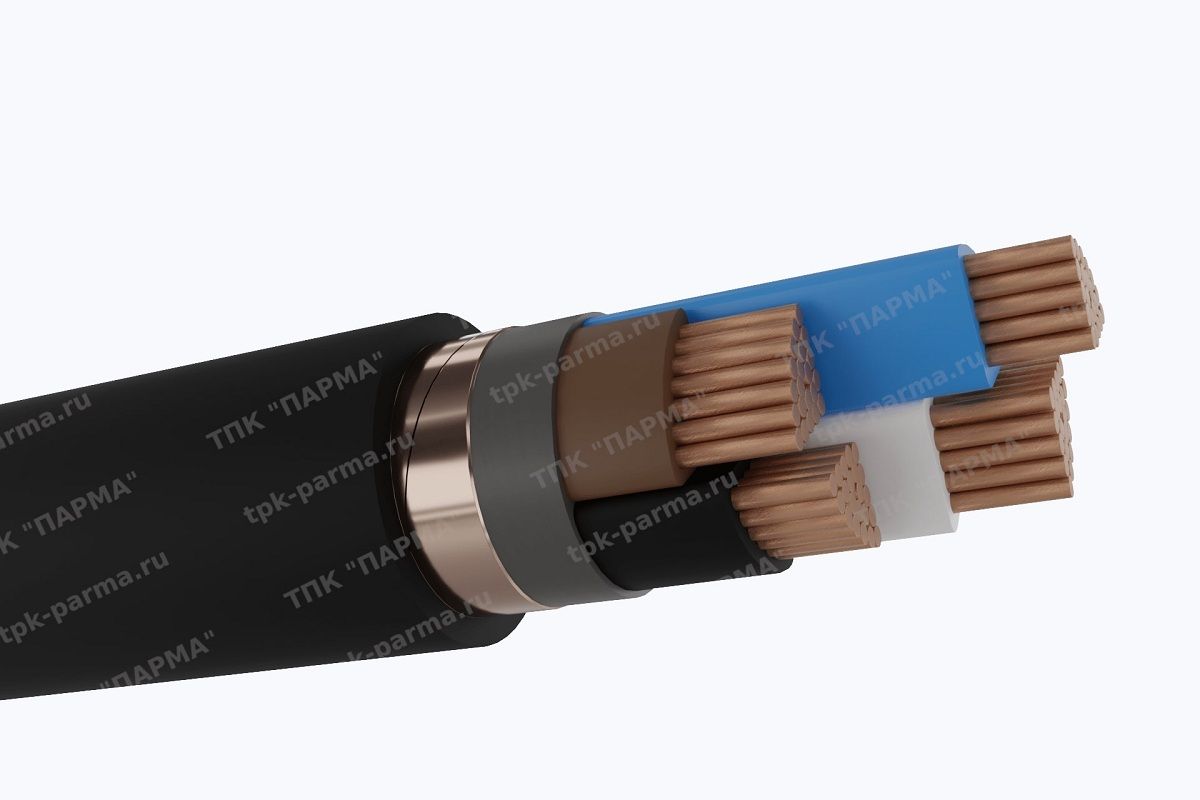 Фотография провода Кабель ВВГЭ 5х70 - 1кВ