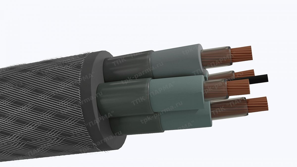 Фотография провода Кабель КРШС-П 4х6,0