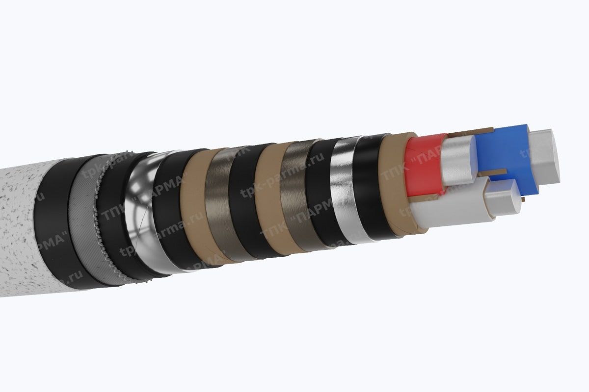 Фотография провода Кабель ЦААБв 3х240 - 10кВ
