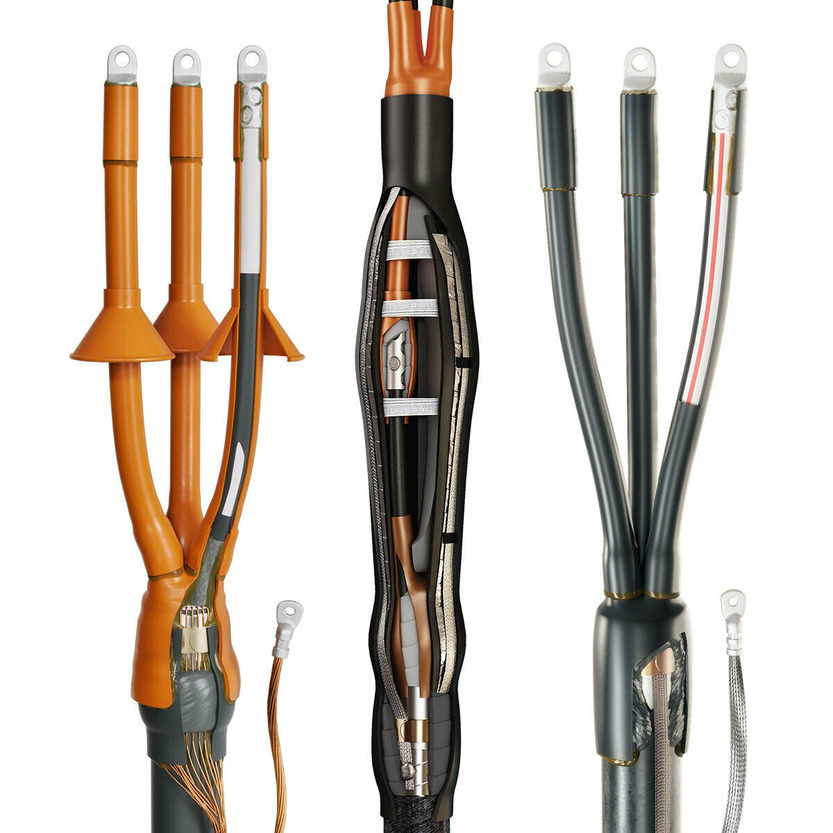 Муфты кабельные 3КВтпнг-HF10-70/120-В