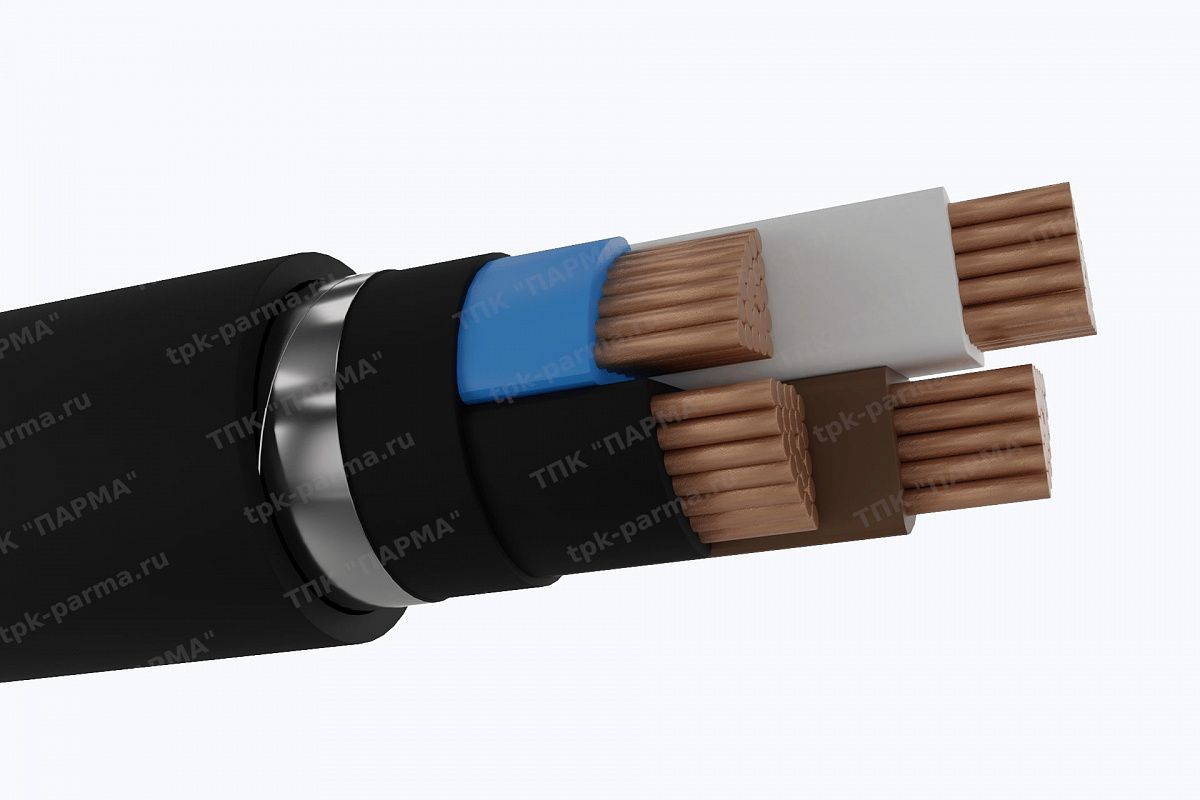 Фотография провода Кабель ВБШвнг(A)-ХЛ 4х300 - 1кВ