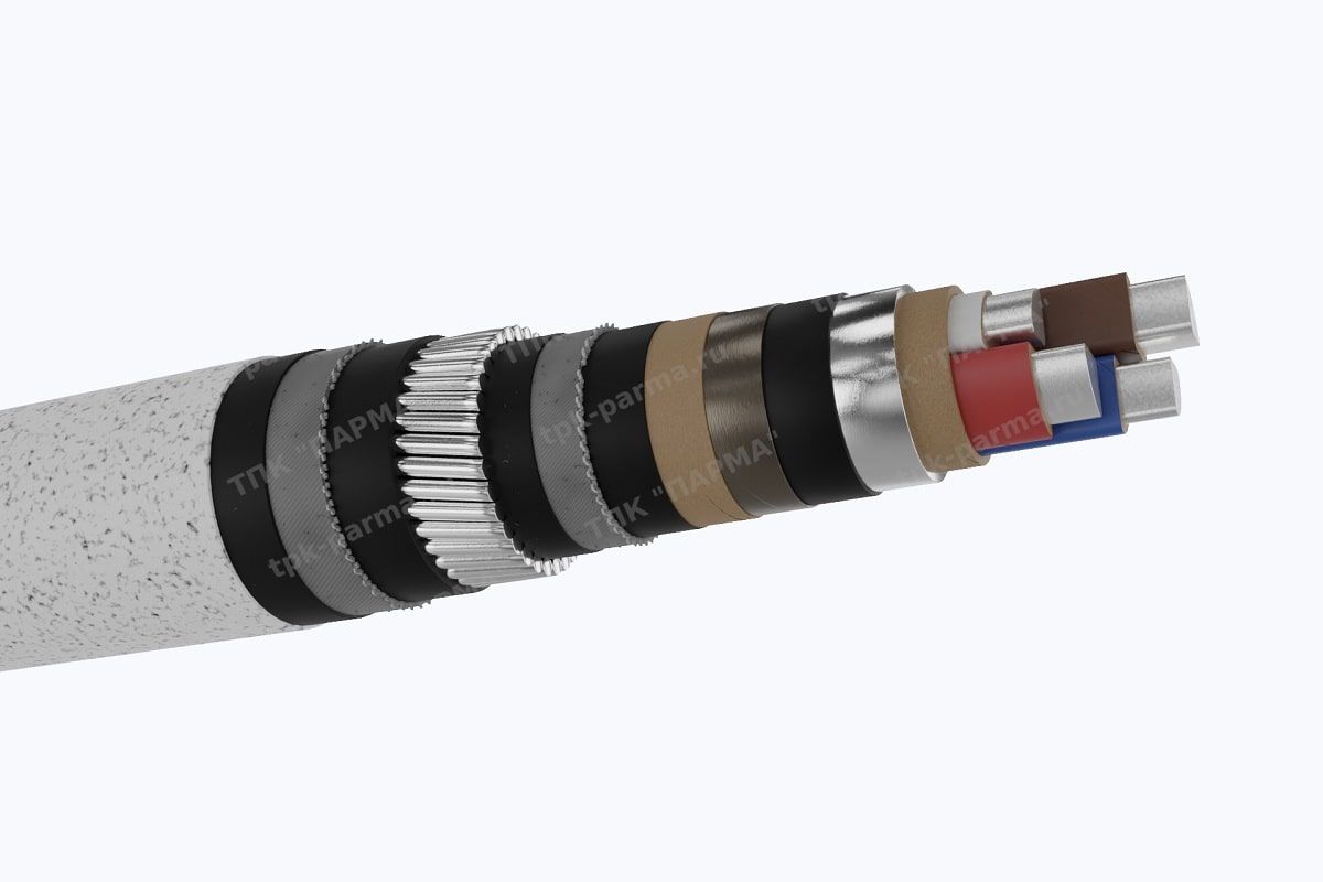 Фотография провода Кабель АСКл 4х25 - 1кВ