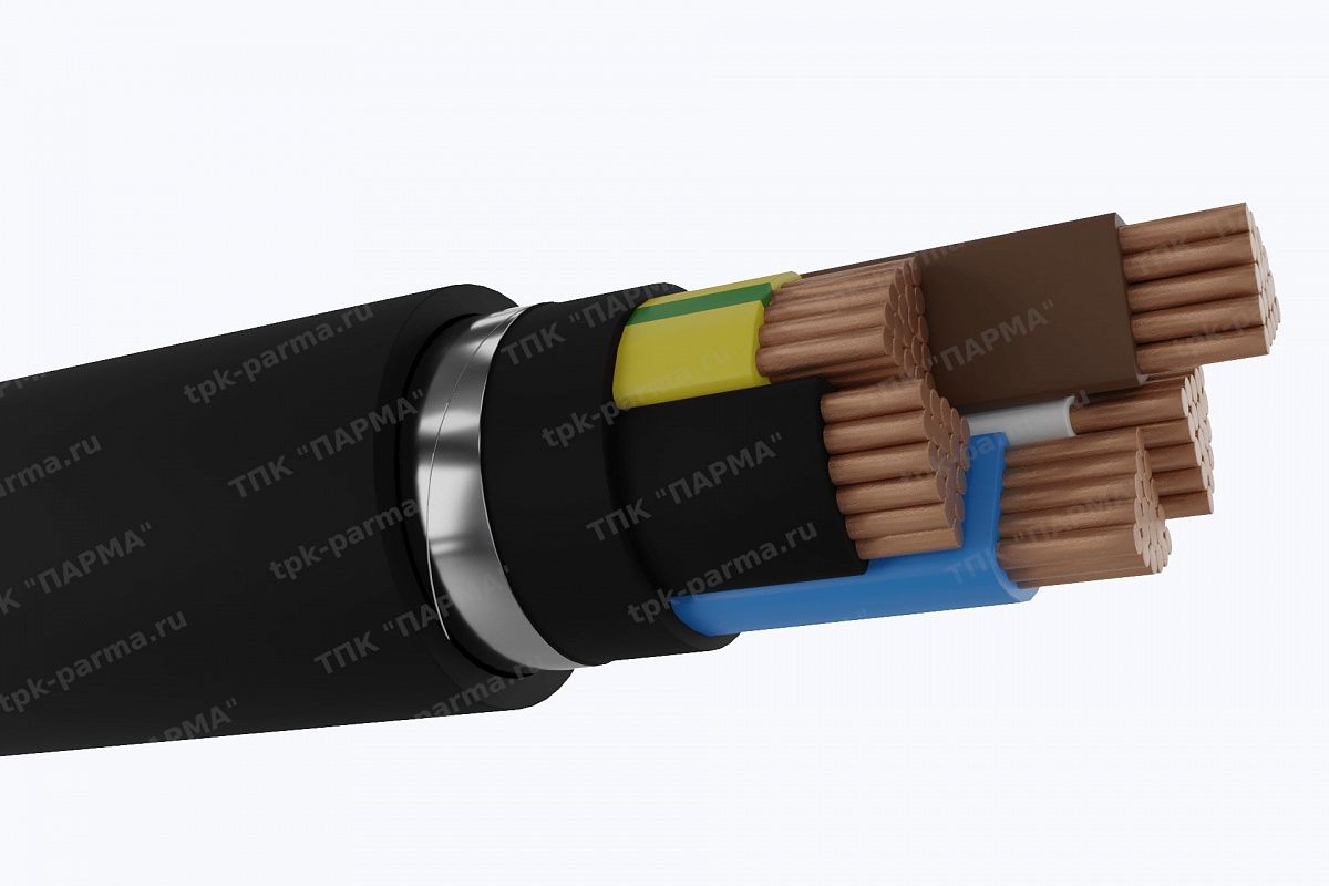 Фотография провода Кабель ВБШвнг(A) 5х120 - 1кВ