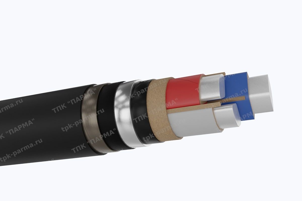 Фотография провода Кабель ЦААШнг 3х185 - 6кВ