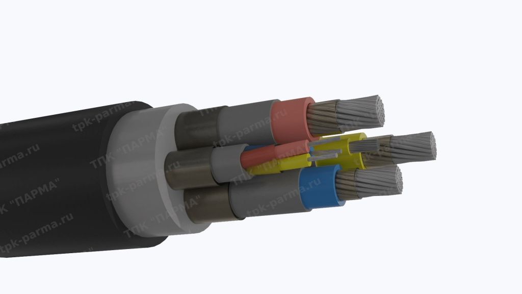 Фотография провода Кабель КГЭШ-Т 3х150+1х10+3х10