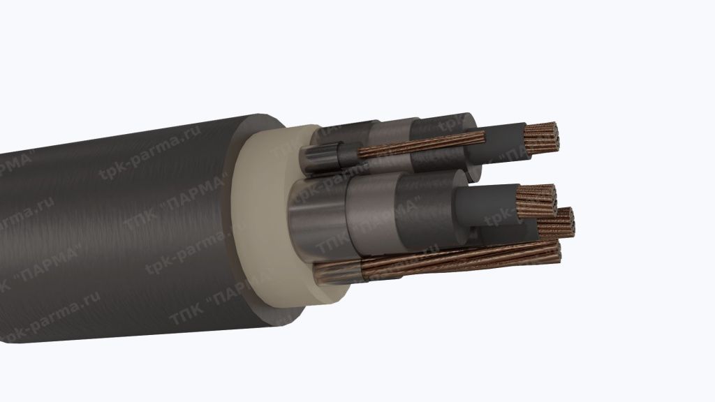 Фотография провода Кабель КГЭ 3х70+1х16+1х10 - 6кВ